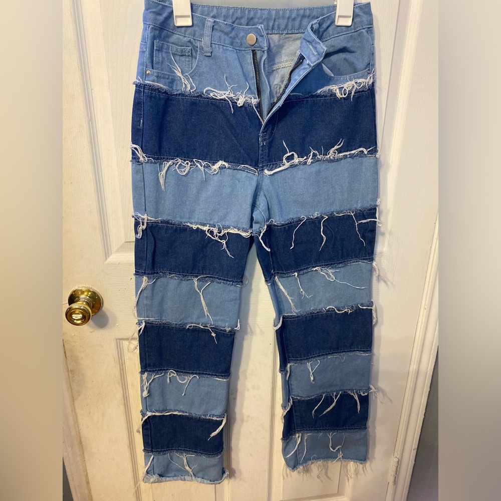 💙Dark/light SHEIN washed jeans 👖